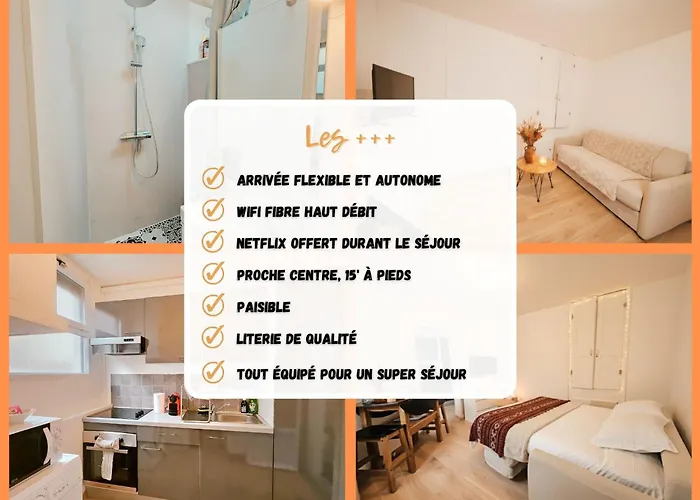 公寓 Paisible Proche Centre 昂古莱姆